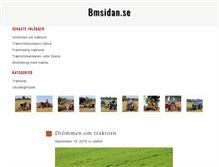 Tablet Screenshot of bmsidan.se